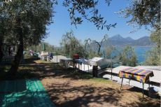 campeggio vista Lago di Garda