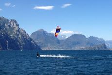 kitesurf On the Garda Lake